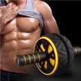 thumbnail image 3 of Langgg Abdominal Training Wheel Abdominal Muscle Wheel Roller Fitness Wheel, 3 of 6