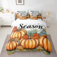thumbnail image 2 of YST Ensemble de Douillette 7 Pcs Citrouille d'Automne Literie Rustique de Ferme, Très Grand Lit, 2 of 4