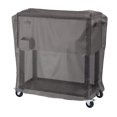 thumbnail image 2 of Refrigerated Truck Cover Black Oxford Cloth Refrigerated Truck Waterproof Dust Cover with Portable Handle Washable Cooler Cart Protector for Kitchen Shop, 2 of 9