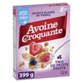 thumbnail image 2 of Oatmeal Crisp Breakfast Cereal, Triple Berry, High Fibre and Whole Grains, 399 g, 2 of 6