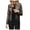 Army Green, variant on Pisexur Women's Faux Leather Jackets Long Blazer Fashion Sleeve Open Front Short Cardigan Suit Jacket Coat Top Blazers for Work Casual Moto Biker Outwear