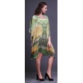 thumbnail image 2 of Phagun Caftan pour Femmes Tenue d'Intérieur de Vacances Robe Midi Couvre-Maillot de Plage-TG-3X, 2 of 6