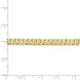 thumbnail image 2 of 10k 4.75mm Flat Beveled Curb Chain (Weight: 5.98 Grams, Length: 7 Inches), 2 of 4