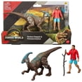 thumbnail image 1 of Jurassic World Rebirth – Coffret fig. –Reuben Delgado, Parasaurolophus - Walmart Exclusive, 1 of 6