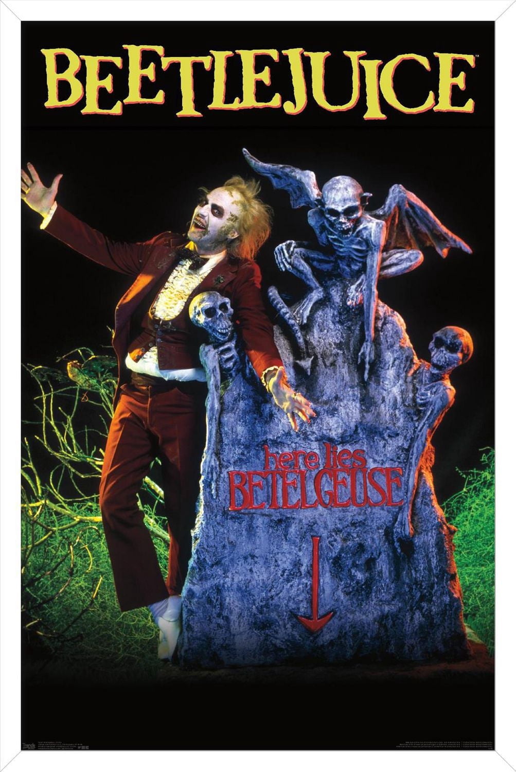 Beetlejuice - Grave Wall Poster