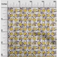 thumbnail image 2 of oneOone Cotton Poplin Lime Green Fabric Checks Heart & Sewing Material Print Fabric By The Yard 42 Inch Wide, 2 of 4