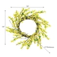 thumbnail image 2 of Yellow Jasmine Wreath, 2 of 3