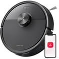 thumbnail image 1 of Roborock Q7 M5 Robot Vacuum and Mop Combo, 10,000Pa HyperForce Suction, Dual Anti-Tangle System, APP-Controlled Mopping, LiDAR Navigation, for Pet Hair and Carpet, Black *Walmart Exclusive, 1 of 10