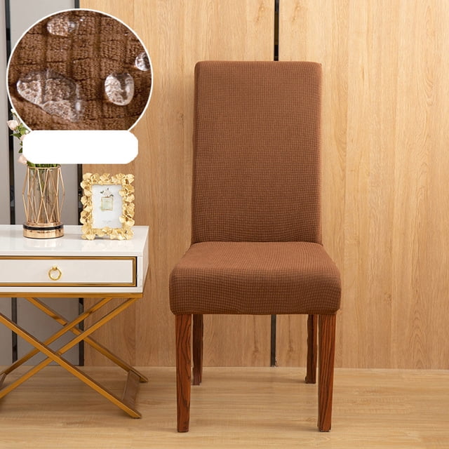 Limited Time Violete Solid Color Brushed High Elastic Chair Cover Soft And Comfortable Chair Seat Cover -proof And Dirt- Chair Slipcover Suitable For Dining Chair