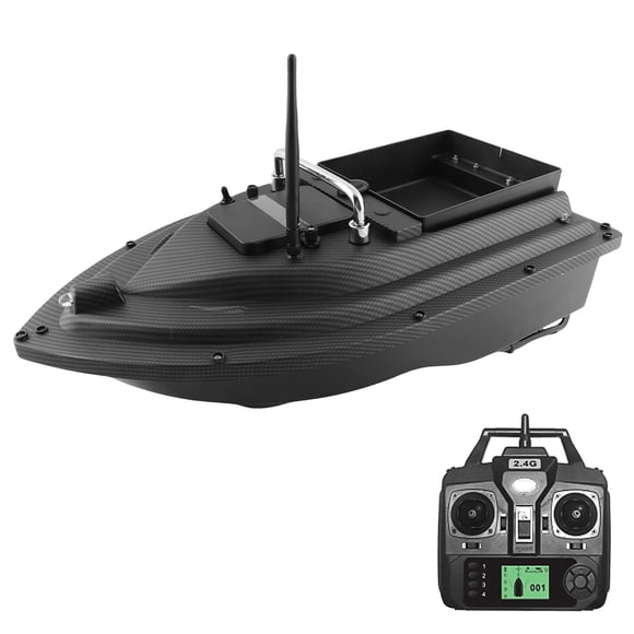 Bateau Appât de Pêche GPS avec Grand Contenant d'Appât Bateau Appât Automatique avec Portée Télécommandée de 400-500 m