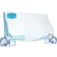 thumbnail image 1 of Derila Cooling Pillowcase | Optimal Temperature Control for Your Derila Memory Foam Pillow for Perfect Sleep. Quality Material White Pillowcase ensures for Derila Anti Snore Pillows, 1 of 4
