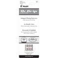 thumbnail image 2 of PILOT Dr. Grip Limited Refillable & Retractable Gel Ink Rolling Ball Pen, Fine Point, Metallic Platinum Barrel, Black Ink, Single Pen (36272), 2 of 5