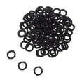 thumbnail image 1 of ETHZZLE 100Pcs Garden Hose Rubber Washers Nbr Material Black Sealing Rings for Leak Proof Connections, 1 of 7