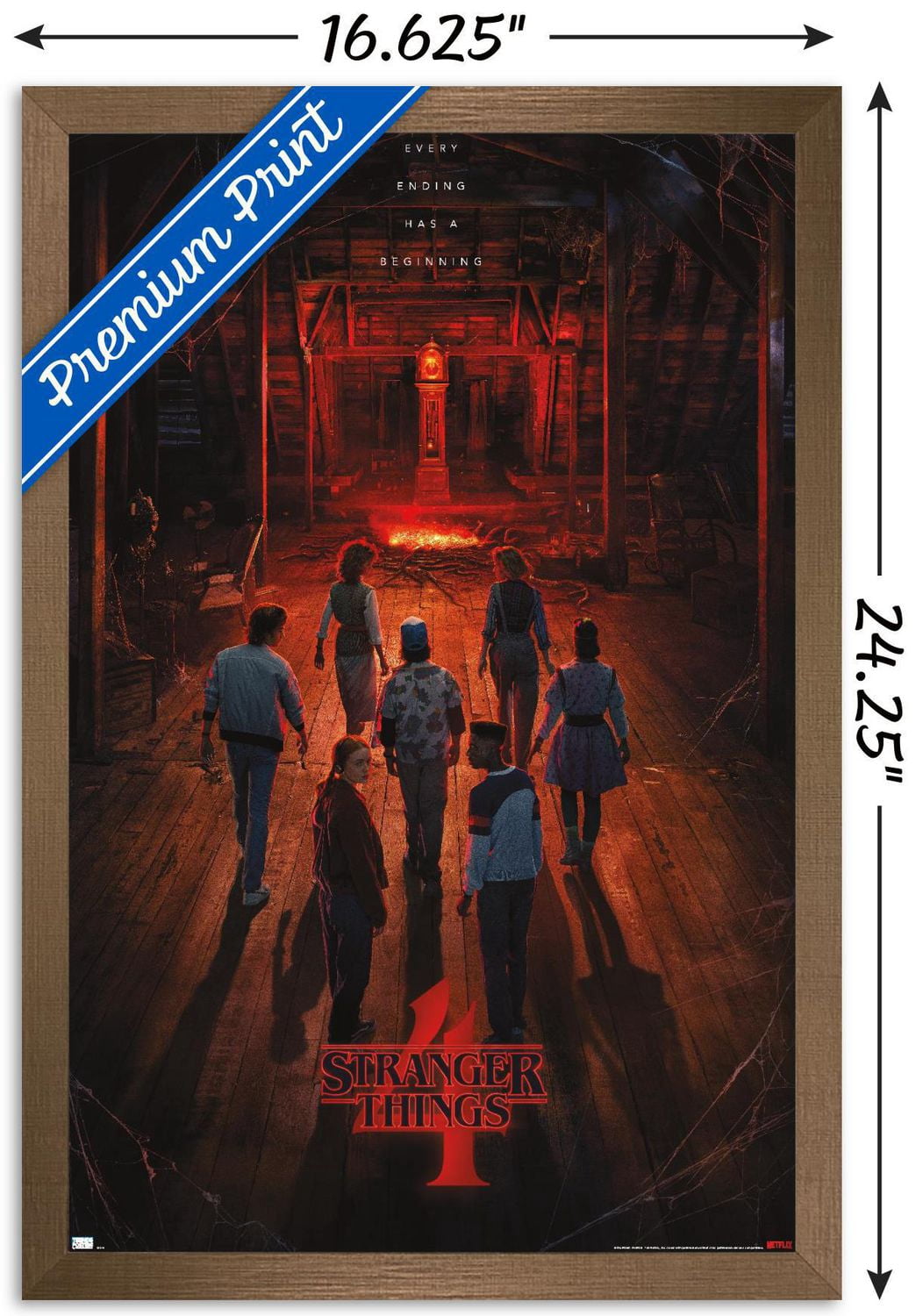 Netflix Stranger Things : Saison 4 - Creel House Teaser One Sheet