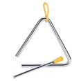 thumbnail image 3 of Instrument de Percussion Triangulaire en Acier pour Enfants avec Batteur - 8 Pouces, 3 of 9