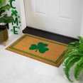 thumbnail image 2 of Northlight Shamrock en coco naturel avec rayures extérieures 18 "x 30", 2 of 6