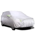 thumbnail image 1 of Car Cover Full Sedan Covers with Reflective Strip Sunscreen Protection Dustproof Scratch-Resistant Universal M, 1 of 7