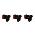 thumbnail image 2 of Baohd Universal Sucker 360° Rotation Phone Holder Car Stand Dashboard Suction Adjustable Clip Windscreen Support Mount Black red 3PCS, 2 of 6
