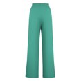 thumbnail image 3 of Pants for Women, Womens Fashionable Striped Printed Drawstring Wide Leg Pants, 3 of 4