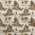 thumbnail image 1 of oneOone Polyester Spandex Brown Fabric Cowboy Sewing Craft Projects Fabric Prints By Yard 56 Inch Wide-aB, 1 of 5