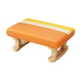 thumbnail image 1 of Lipstore Foot Rest Comfortable Creative Ottoman Stool for Couch Doorway Dressing Room Orange, 1 of 8