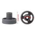 thumbnail image 5 of BQLZR Dishwasher Lower Rack Wheel and Stud Replacement for WD12X10231 Gray Pack of 8, 5 of 5