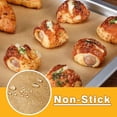 thumbnail image 2 of Air Fryer Liners Disposable Compatible with the Breville Smart Oven Air Fryer Pro BOV900BSS, 100PCS Parchment Paper for Baking, Baking Sheet Accessories for Breville Oven, 2 of 5