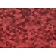 thumbnail image 1 of Ahgly Company Tapis d'Intérieur Lavables en Machine, Rectangulaires, Zone Rouge, 2' x 5', 1 of 7