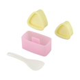 thumbnail image 1 of 3 Pack Onigiri Moulds Sushi Maker Kit Triangle Rice Ball Musubi Maker Press, 1 of 11