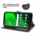 thumbnail image 3 of Protective Film for Motorola Moto-G6-Plus Case, Premium Wallet Cover, Stand Flip Phone Case, 3 of 7