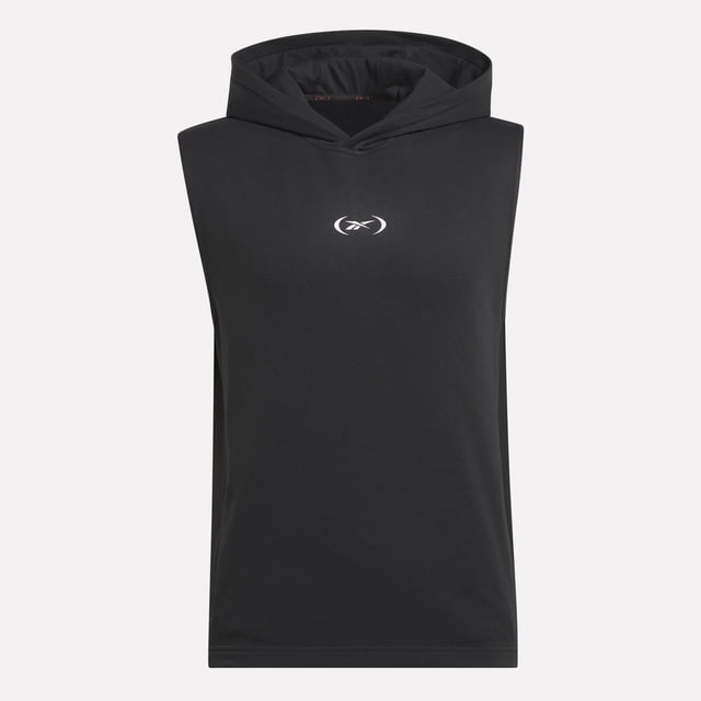 Reebok Men's Reebok Basketball Slvls Hoodie In Black L/G REG