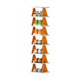 thumbnail image 5 of Birdeem Multi-Layer Letter Shoe Rack, Small Shoe Cabinet for Household Doorstep Balcony, and Economical Folding Shoe Rack for Student Dormitories, 5 of 5