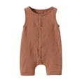 thumbnail image 2 of Amzcrzy Kid Rompers Baby Spring New Onesie Newborn Climbing Clothes Short Sleeve Thin Ha Clothes Bag Fart Clothes Baby Girl Clothes Baby Girl Newborn Essentials Newborn Girl Clothes, 2 of 3
