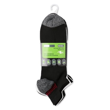 Lot de 6 paires de socquettes Athletic Works pour hommes