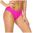 thumbnail image 1 of Women Bikini Bottoms Low Waist Retro Basic Full Coverage Skin Friendly Beach Swimming Wear, 1 of 3