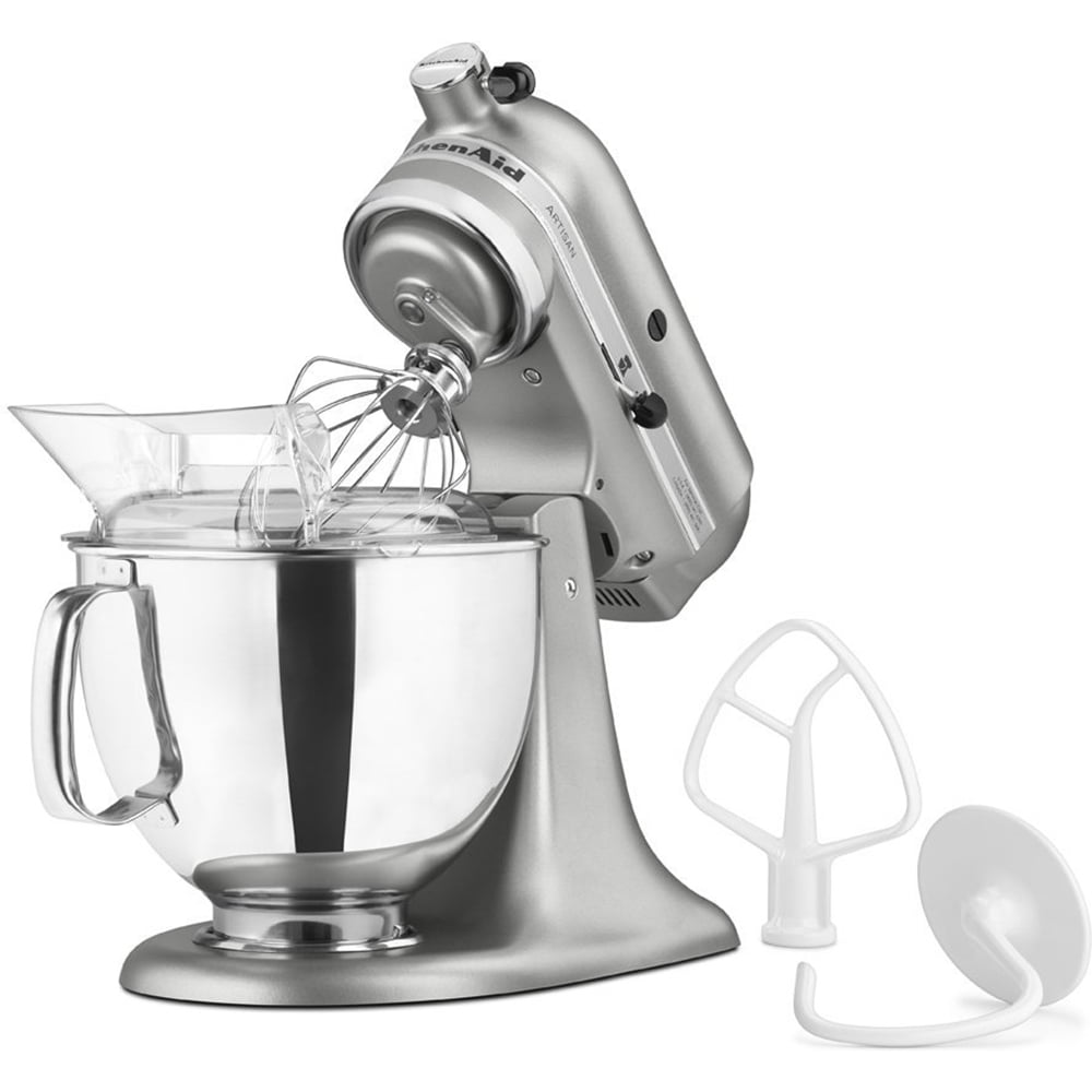 Refurbished KitchenAid KSM150PSCU Artisan Series 5-Qt. Stand Mixer - Contour Silver