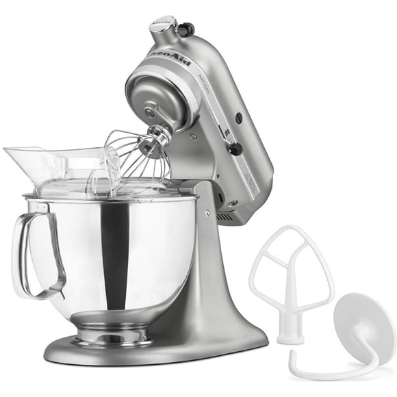 Refurbished KitchenAid KSM150PSCU Artisan Series 5-Qt. Stand Mixer - Contour Silver