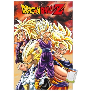 Dragon Ball Z - Saiyans Wall Poster, 22.375" x 34"