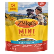 Zuke's Mini Naturals Tender Bites Beef Recipe, Dog Treats