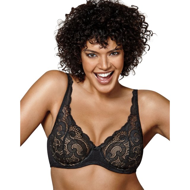 Playtex Womens Love My Curves Beautiful Lift Lightly Lined Underwire Bra, 383D,