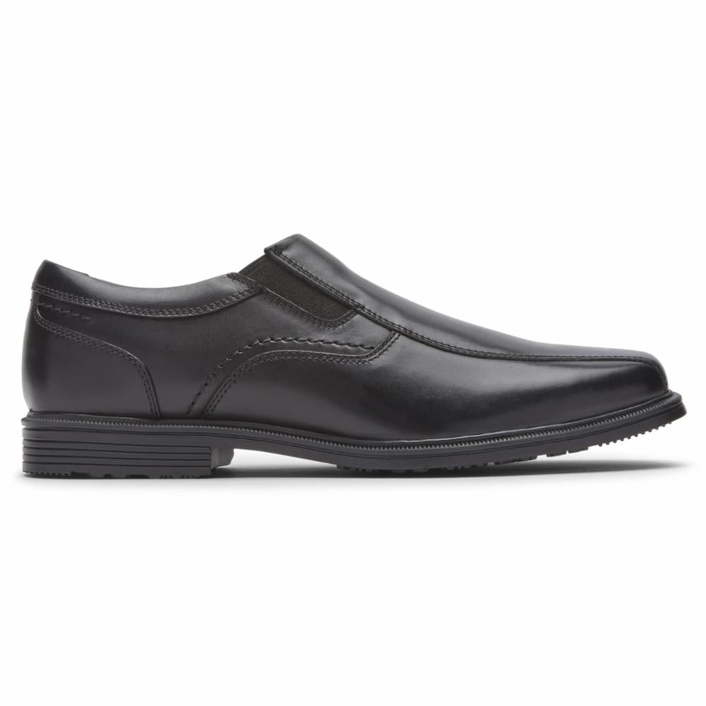 Rockport Men TAYLOR WP SLIPON BLACK SHOE