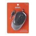 thumbnail image 4 of Onn 3-Button Wired USB Mouse with Scroll Wheel - Black, 4 of 4