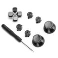 thumbnail image 2 of Qiilu Controller Aluminum Alloy Button Set Repair Tools Replacement Part With Screwdriver, 2 of 8
