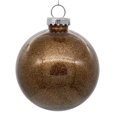 thumbnail image 1 of Vickerman N211576 Boule Transparente Pailletée Moka de 6 Po - 4 par Sac, 1 of 1