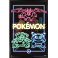 thumbnail image 1 of Pokémon - Neon Group Wall Poster, 14.725" x 22.375" Framed, 1 of 4