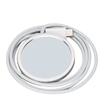 Magnetic Charger, Portable Overheating Protections Multiple Protections Magnetic Wireless Charger  For Travel White