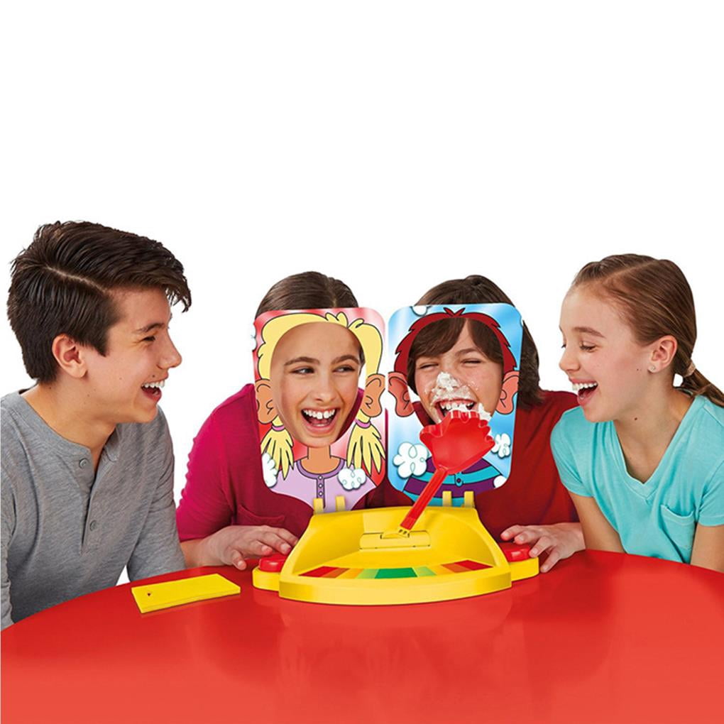mmirethe Funny Face Board Games Double Face Showdown Board Games Tricky Toy Family Game