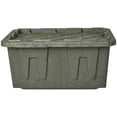 thumbnail image 3 of HOMZ Durabilt 27 Gallon Heavy-Duty Storage Tote with Lid (2 Pack), 3 of 12