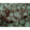 thumbnail image 4 of oneOone Silk Tabby Fabric Leaves & Floral Artistic Print Fabric BTY 42 Inch Wide, 4 of 4