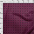 thumbnail image 2 of oneOone Georgette Viscose Fabric Geometric Ikat Printed Fabric 1 Yard 42 Inch Wide, 2 of 4